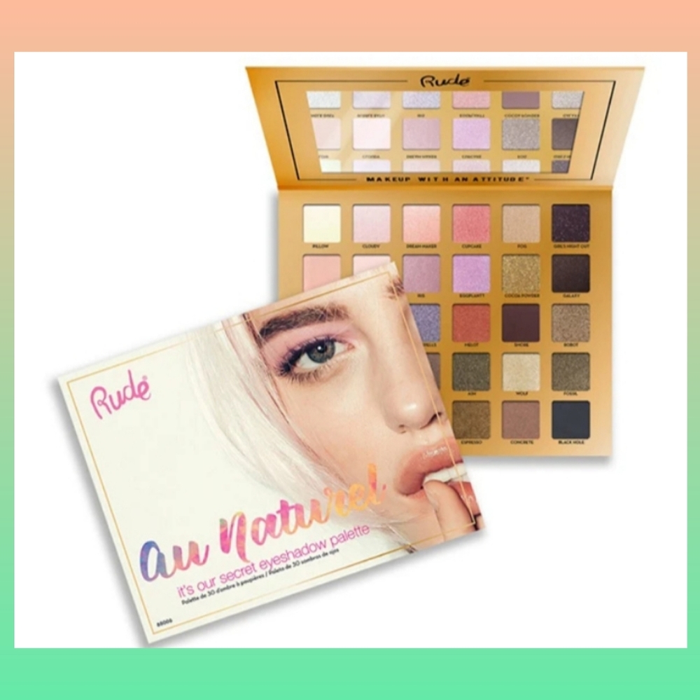 Rude coametics natural glow pallete